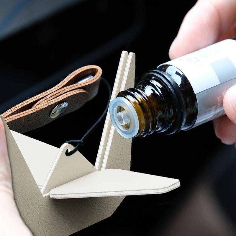 Car Pendant Paper Cranes Rearview Mirrors Pendant Perfume Ornament Car Interior Accessories Long-Lasting Hangings Car Fresheners