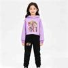 Het Geweldige Digitale Circus Meisjes Cropped Hoodie Broek Twee Delig Pak Casual Mode Pomni Opdruk Kinder Outfit