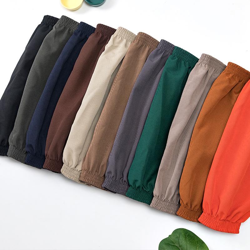 Waterproof Oil-proof PU Leather Arm Guards for Kitchen & Catering