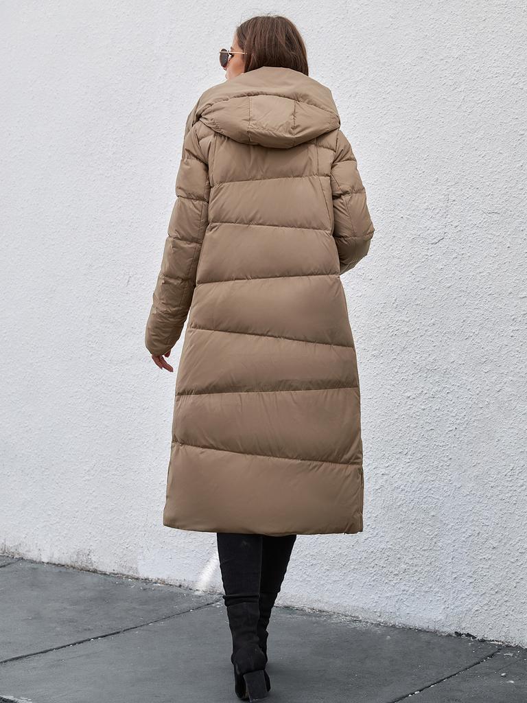 Cinemore New Winter Down Jacket Women Long Thick Coat Hooded Puffer Warm Female Brand Cotton Clothes Elegant Retro Parka 8197