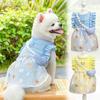 Silk Ultra-thin Elastic Cat Love Bubble Dress for Pets. Small-footed Cat. Summer Dog.