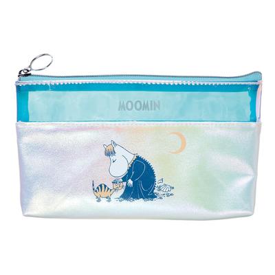 Gakken Staful Moomin Pouch Aurora Blue F21802