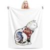 Kitsune Cat Tattoo Custom Warm Decorate Home An UltraSoft Micro Fleece Blanket