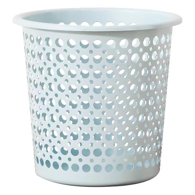 Hohler runder Plastikmülleimer