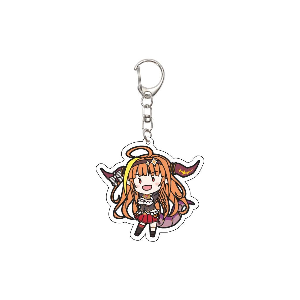 55MM Anime hololive Keychain Tokino Sora/Robocosan/Ōokami Mio/Shirogane Noel Key Chain Acrylic Model Plate Christmas Gifts