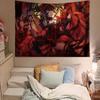 Tokisaki Kurumi Cartoon Printed Large Wall Tapestry Art Science Fiction Room Home Decor Decor Blanket