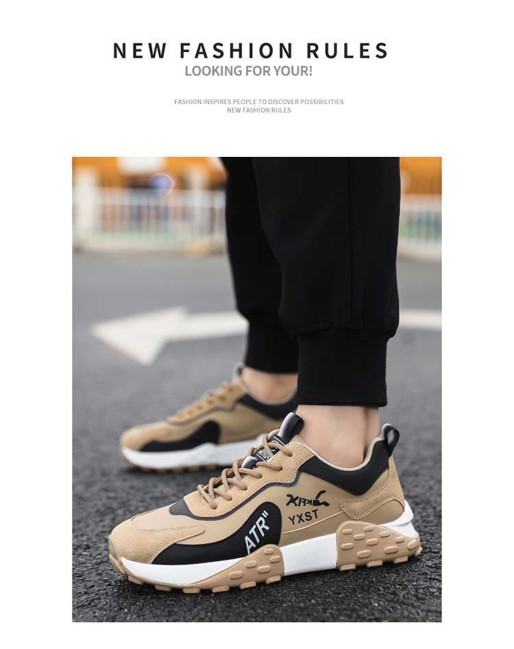Vielseitige Freizeit-Laufschuhe für Herren - Leicht, Rutschfest, Atmungsaktiv, Weiche Sohle, Bequem und Verschleißfest.