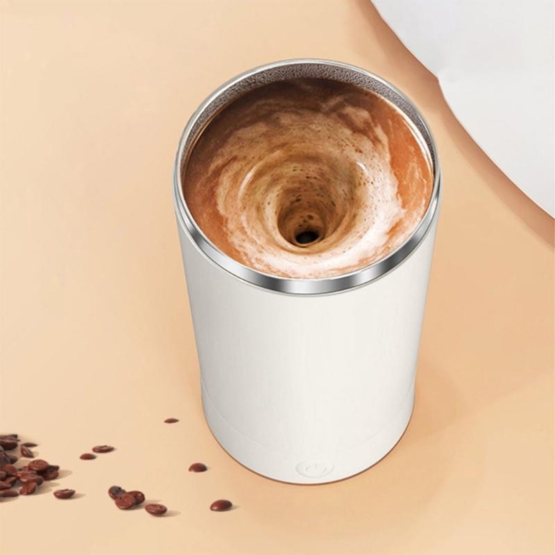 Modern Design Automatic Stirring Coffee Cup Portable Electric Mixer with USB Rechargeable for Home Office Traveling