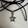 Star Flower Pendant Necklace Sweet Cool Clavicle Chain Necklace Fashion Jewelry