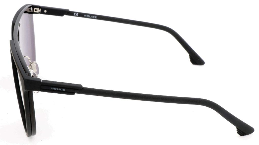 Police Sunglasses SPL586 Matte Black EU 99 Men's (-)