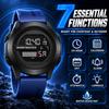 Men's Multifunctional Digital Watch Waterproof Luminous Sports Wristwatch