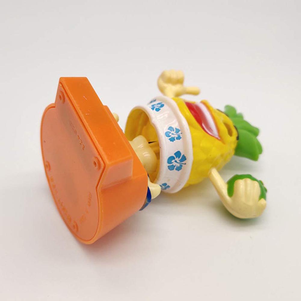 New Solar Power Cartoon Swinging Pineapple Car Interior Ornament Home Decor Toy Solar Toy Gift