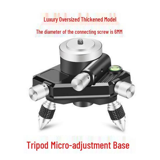 Micro-Adjustment Base for Wall/Floor Devices - Rotating Tripod for 12/8-Line Models