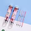20-Pack Ink Refills: 0.38mm Black Needle Tip for 0.5mm Anime Student Pens