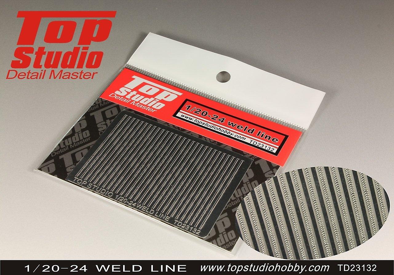 

Top Studio Зварювальна лінія Алюміній TIG Зварювальний шов TD23132 1/20-1/24