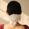 Lingerie Bun Cover, WHITE