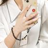 New color mobile phone lanyard ins fashionable fringed beaded mobile phone chain pro mobile phone case lanyard lanyard
