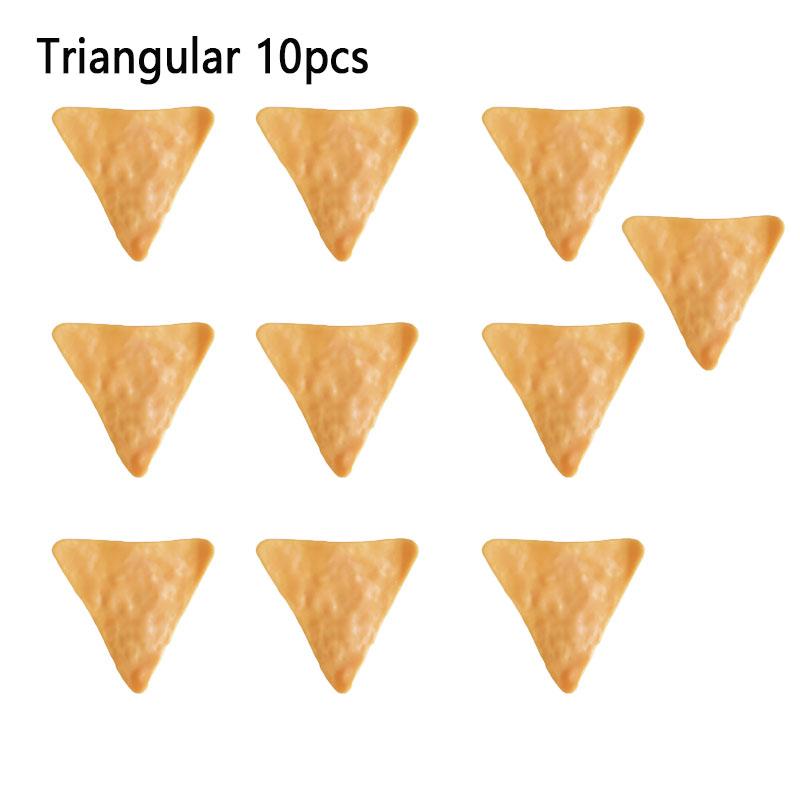 

10-Pack Chip Clips Round/Triangular Chip Clips Minimalist Book Accessories Notebook Snack Photo Journal Clip