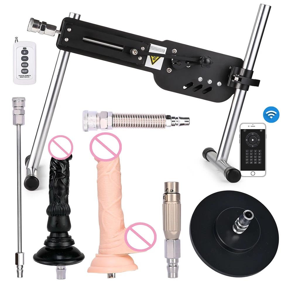 ROUGH BEAST Wireless remote Speed control Sex Machine,Quiet Automatic Masturbation Machine  for Women Men,Supports control via mobile App