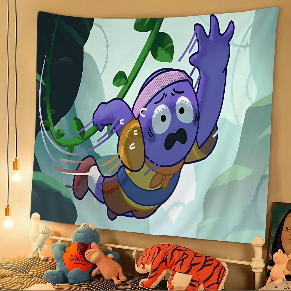 Popular Game Peak Microfiber Printed Large Wall Tapestry Art Science Fiction Room Home Decor Decor Blanket