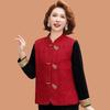 2026 New Elegant Chinese-Style Spring Suit: Stylish Vest Jacket for Middle-Aged & Elderly Women