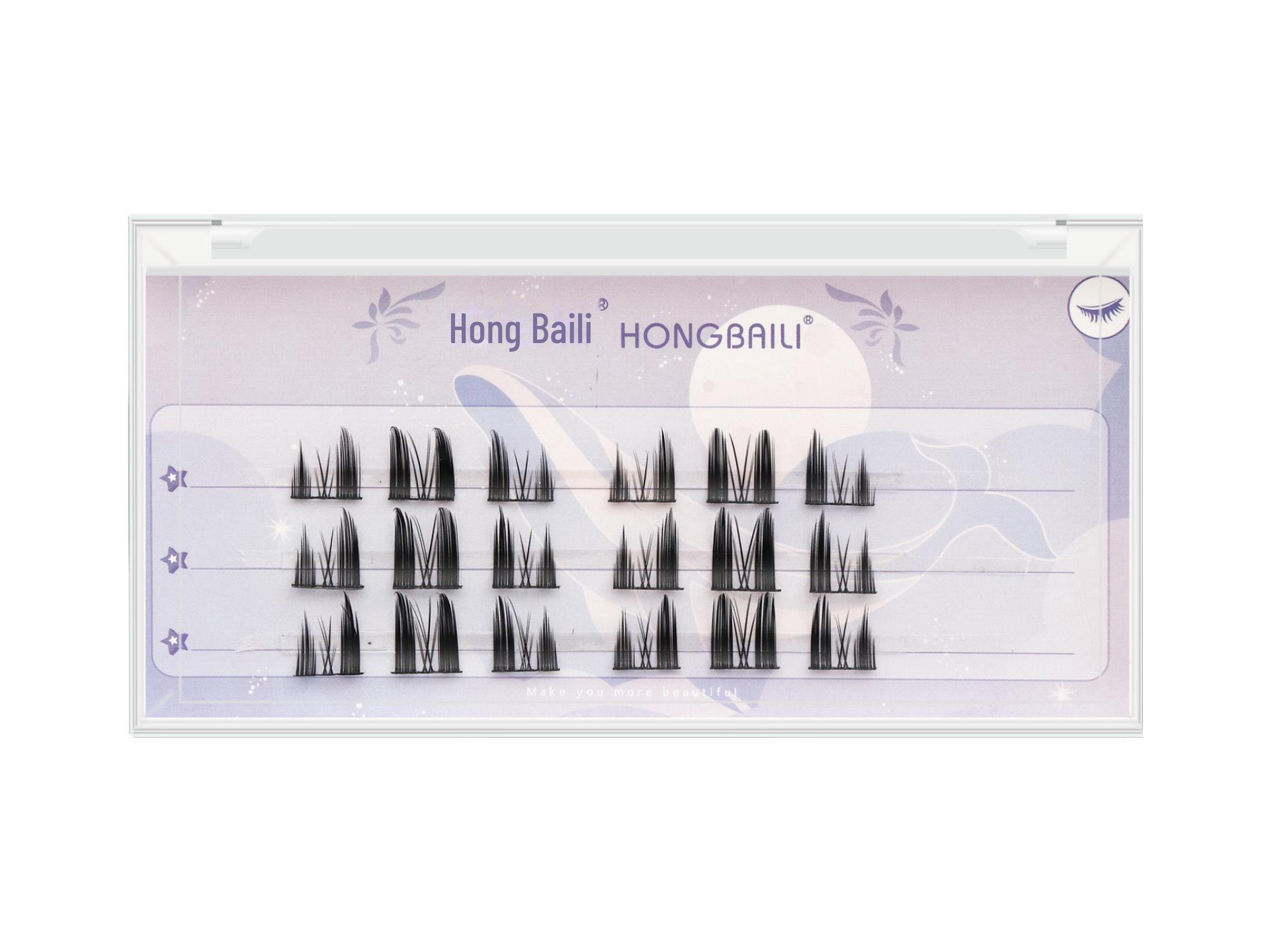 Тонкие пучки ресниц кошачий глаз эльф - стиль косплея Ленивый Подсолнух