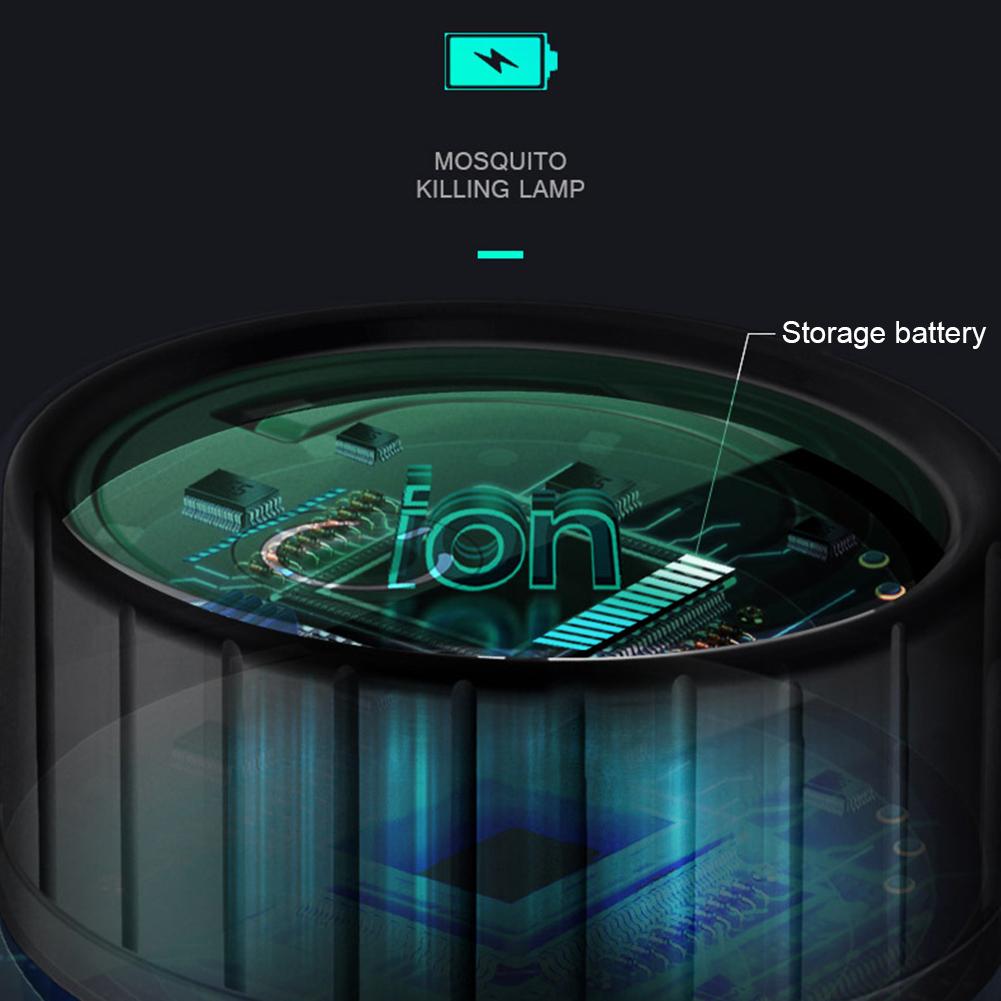 USB Electric Mosquito Killer Lamp Fly Trap Insect Bug Zapper Catcher UV Mozzie