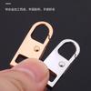 Clothes Universal Zipper Head Accessories Bags Jacket Down Jacket Pull Lock Head Decorative Pendant Removable Universal Pull Tablet