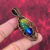 Tree Of Life Rainbow Solar Quartz Druzy Pendant Copper Wire Wrapped Gemstone Pendant Handmade Pendant Dainty Copper Jewelry Engagement Gifts