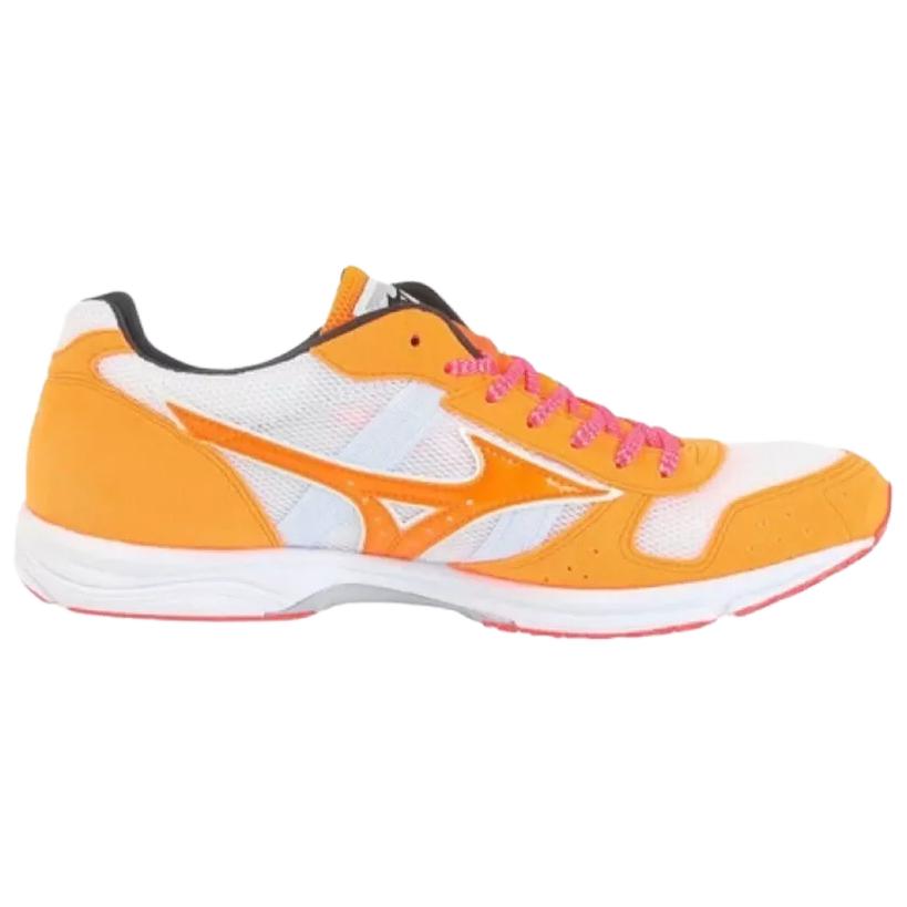 Mizuno Wave Emperor Japan 4 Comfortable Stylish Non-Slip Durable Low-Top Running Shoes Unisex sneaker White Orange U1GD192081