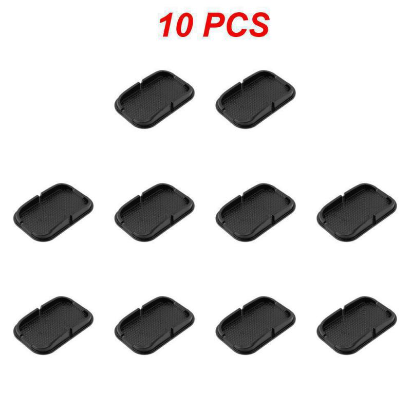 1~10 Pièces Tapis en Silicone Antidérapant Anti-Dérapant Tableau de Bord de Voiture Non Anti-Dérapant Coussin Adhérent Support Téléphone Portable GPS Voiture
