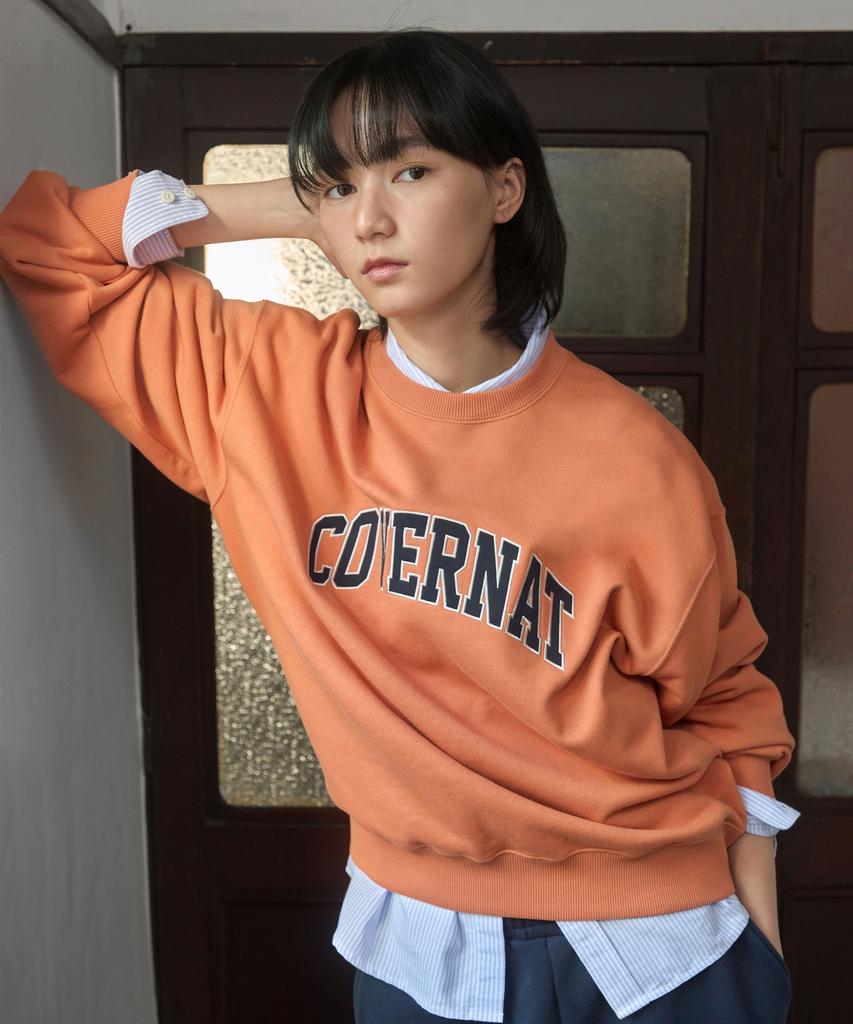 COVERNAT Coolmax® C Logo Oxford-Streifenhemd Grün