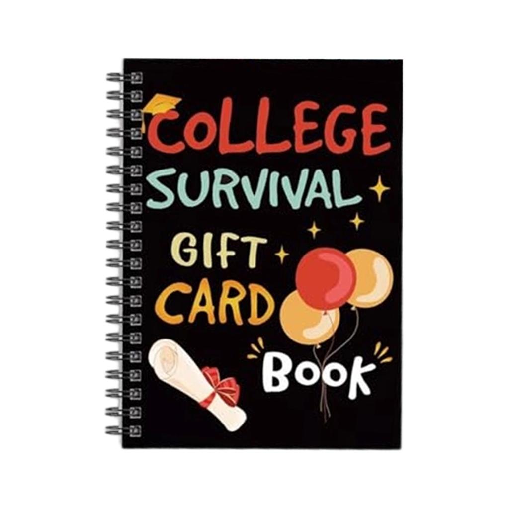 College  Gift Card Book, Graduation Gift Card Book, 2026 College  Booklet Organizer Leaving Home High  School Birthday Care Package Ca