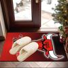 Red Bulls Basketball Area Rug Suitable for Indoor And Outdoor,Carpets for Kitchens, Homes, Offices, Living Rooms,Home Decor,Christmas Gift