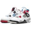 Air Jordan 4 Retro SE What The 4 Herren Sneaker Weiß Military-Blau Feuerrot CI1184-146