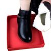 Winter women's shoes cotton shoes flat heel flat bottom middle-aged middle-aged old man cotton boots women's boots short boots shoes shoes