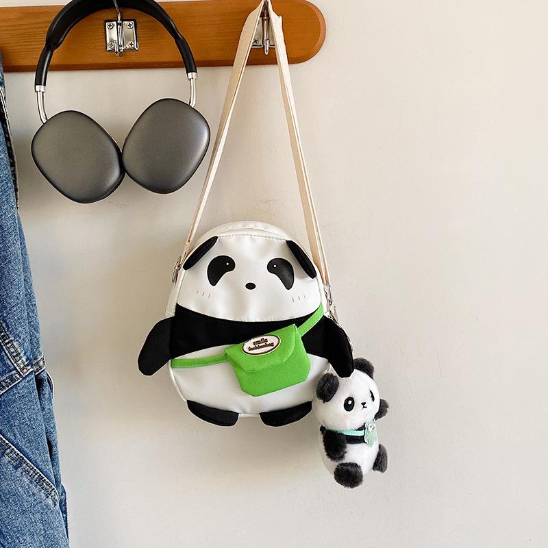 

Милая сумка-панда, мультяшный рюкзак, рюкзак для девочки, рюкзак для мягкой девочки, сумка для занятий для студентки колледжа, мини-рюкзак No pendant