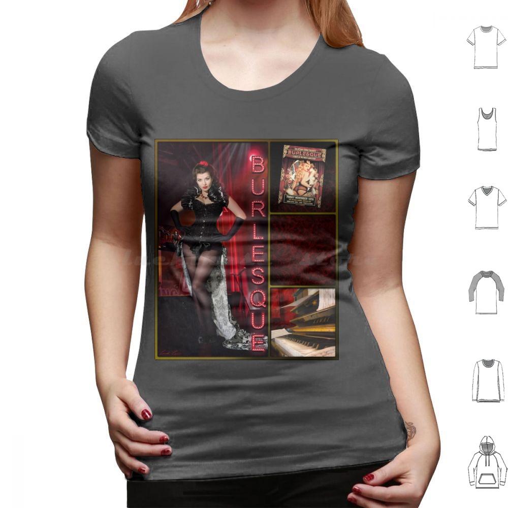 Dance SeriesBurlesque T Shirt Men Women Kids 6xl Dance Dancer Burlesque Music Triptych Red Woman Female Lindaleesart Linda