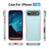 Heavy Duty Military Hybrid Dual Splicing Color Layer Case for IPhone 17 Air 16E 15 14 13 12 11 Pro Max Plus Rugged Armor Shockproof Hard Protect Cover