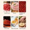 Meat Grinder Stainless Steel Blade Manual Mincer 3-in-1 Sausage Maker Low