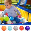 100 ks/sada Colorful Pit Ball 5 barev Zahuštěný PE odolný proti rozdrcení BPA ftalát Bezpečné Vnitřní Venkovní Dětské Batole Dětská kulatá sada kulečníkových hraček s oceánským míčem