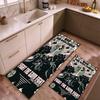 brotherhood of steel Kitchen floor mat made of flannel non-slip and easy to clean Suitable for use in the kitchen bedroombathroom or at an entryway—ad