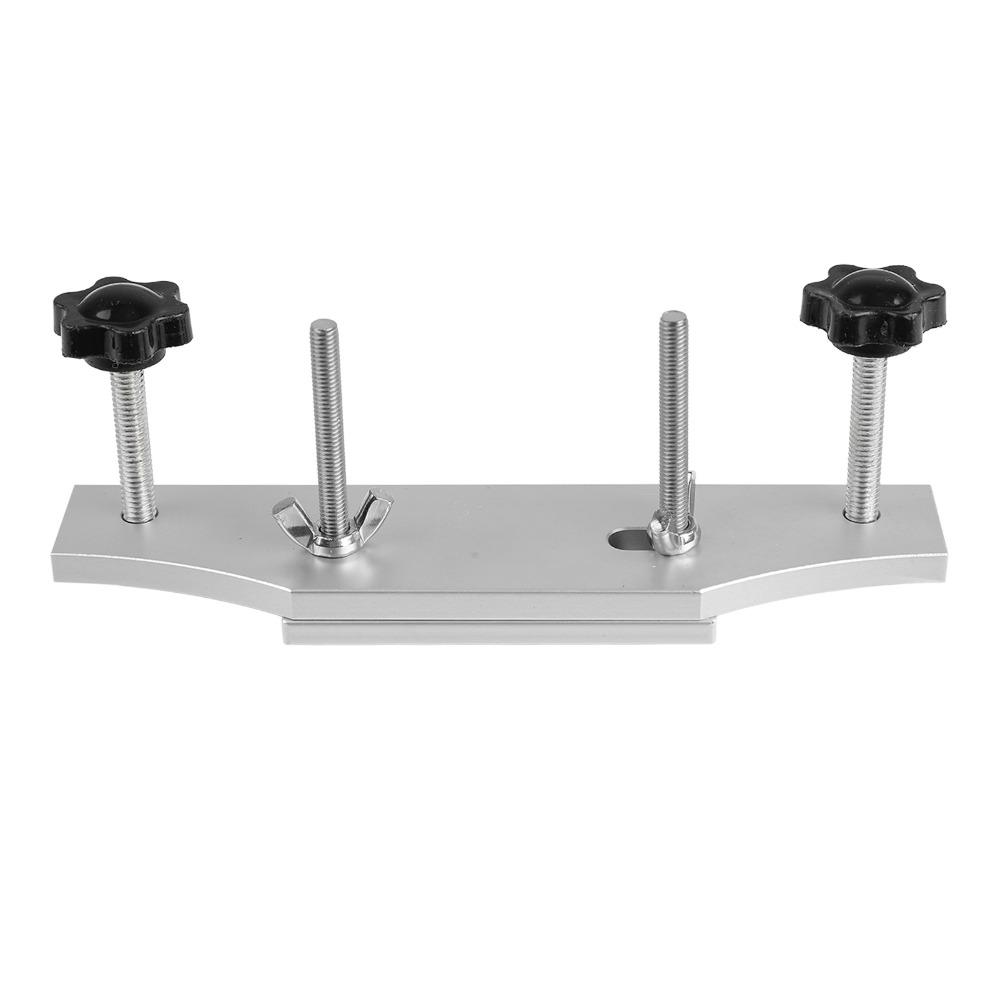 Wrench Included Bridge Repair Fixture Silver Acoustic Bridge Clamp Guitar Repair Maintenance
