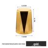 Electroplated Rhombus Dice Cup for Bar & Nightclub Entertainment