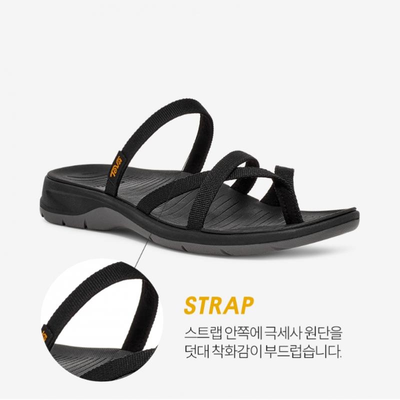 Teva Women S Tirra Traveler Flip Stvf2619490 Blk