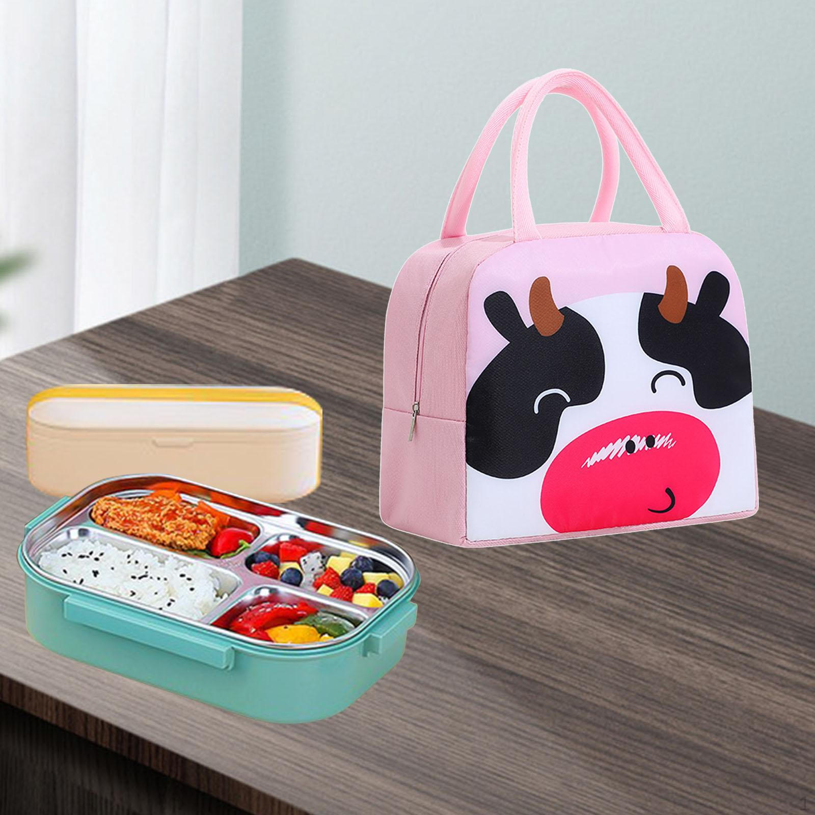 Большая утепленная многоразовая алюминиевая термосумка-тоут для пикника, походов, барбекю, рюкзак Cow