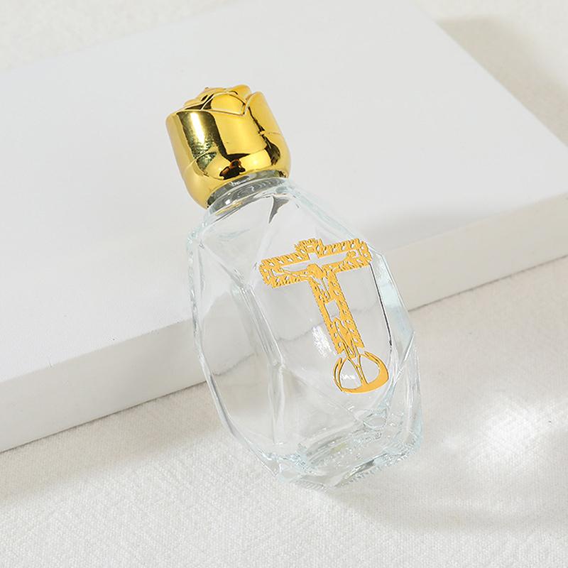 Prázdná láhev na svěcenou vodu Ježíšova láhev Náboženská láhev Křesťanské potřeby pro křest Plnitelné Přenosné kosmetické balení Prázdná láhev