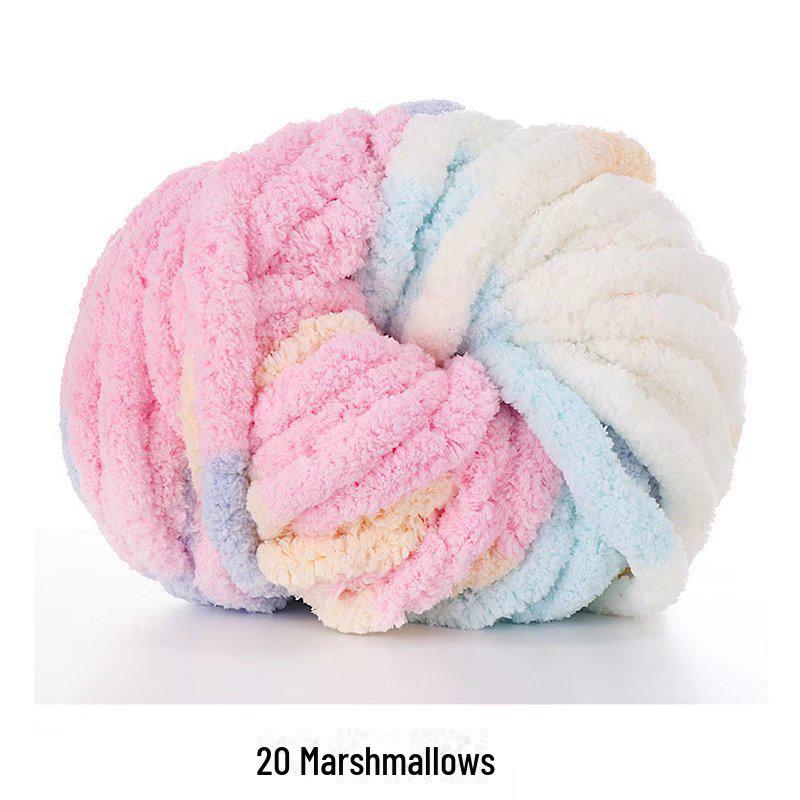 Isländische 2CM Extra Dicke Handgewebte Chenille Eisbar Decke