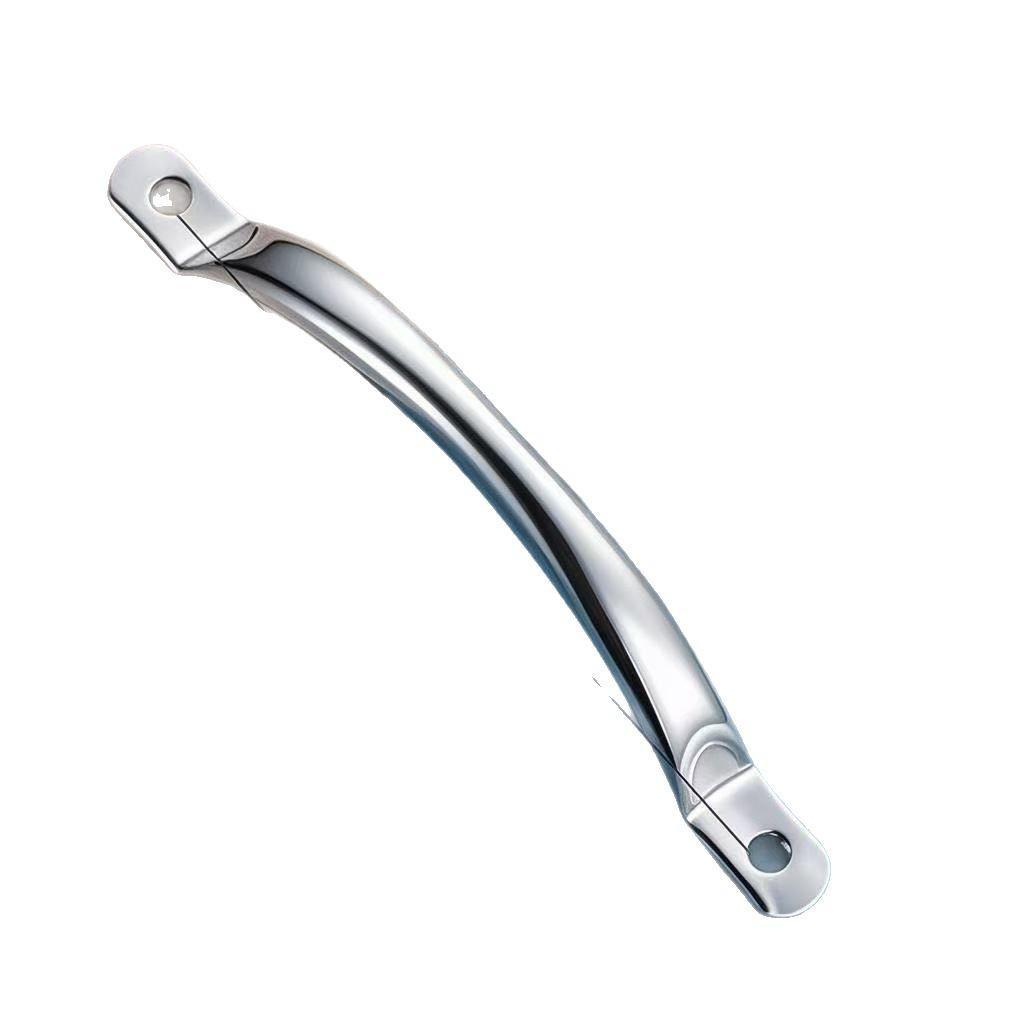 Curved Stainless Steel Handle for Cabinet, Drawer, or Door