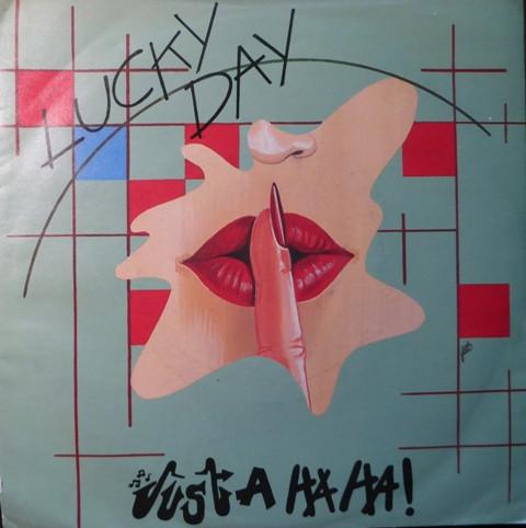 

7inch Record JUST A HA HA - Lucky Day JH1 PRT 1984 UK Rock Used